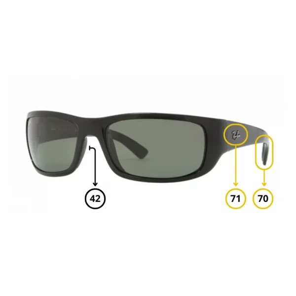 Peças de reposição Ray-Ban 4176