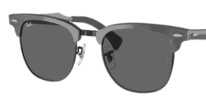 Lentes originais Ray-Ban RB3507 Clubmaster Aluminum, cor B1 · Cinzento escuro