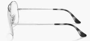 Hastes originais Ray-Ban RB3689 Aviator Metal II, cor 9149 · Prateado