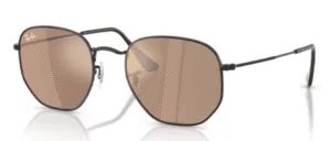 Ray-Ban RB3548N HEXAGONAL, cor 002/93 · Preto