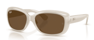 Ray-Ban RB4101 JACKIE OHH, cor 688753 · Opal ivory