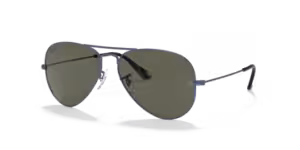 Hastes originais Ray-Ban RB3025 Aviator, cor 9187 · Sand trasparent blu