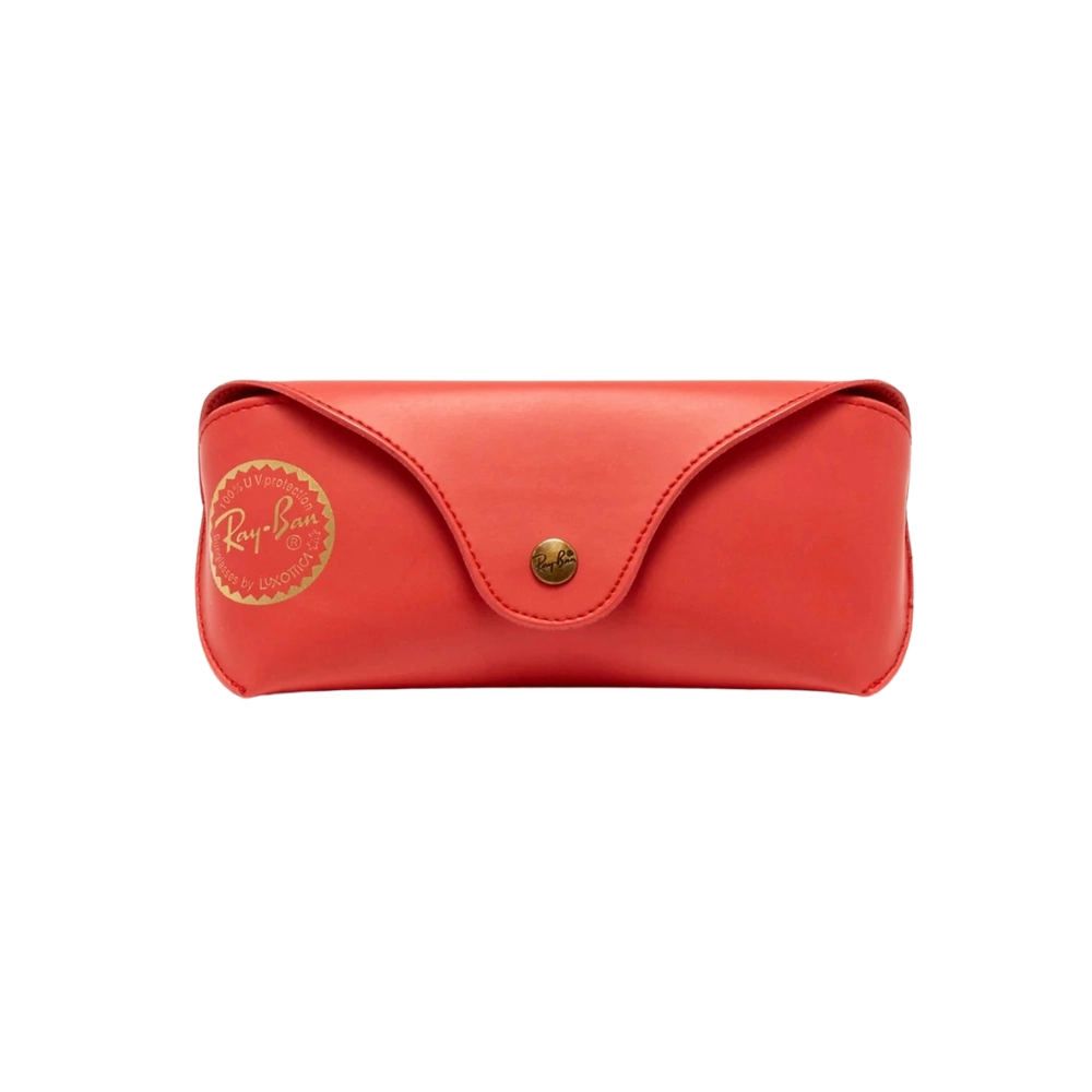 Estojo original Ray-Ban vermelho