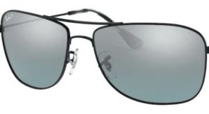 Lentes originais Ray-Ban RB3543, cor 5L · Cinzento espelhado chromance polarizado · plástico