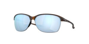 Lentes originais Oakley OO9191 Unstoppable, cor PRIZM · Deep Water polarizado