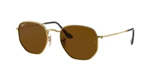 Ray-Ban RB3548N HEXAGONAL, cor 001/57 arista