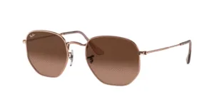 Ray-Ban RB3548N HEXAGONAL, cor 9069a5 cobre
