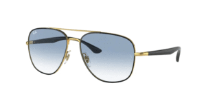 Ray-Ban RB3683, cor 90003f preto sobre arista