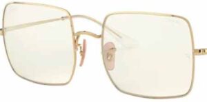 Lentes originais Ray-Ban RB1971 Square, cor 5F · Cinzento fotocromático