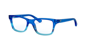 Ray-Ban RY1536, cor 3731 · Azul listrado degradé