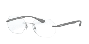 Ray-Ban RX8765, cor 1000 · Gunmetal