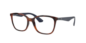 Ray-Ban RX7066, cor 5585 · Havana claro