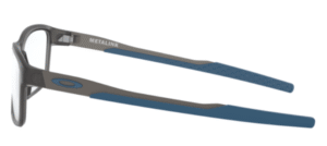 Hastes originais Oakley OO8153 Metalink, cor 07 · Cinzento acetinado smoke
