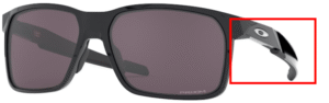 Hastes originais Oakley OO9460 Portal X, cor 01 · Carbon