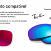 Lentes de reposição Ray-Ban 4165 Justin Compatíveis