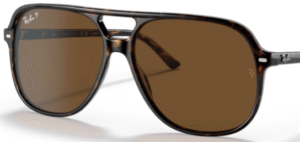 Lentes originais Ray-Ban RB2198 Bill, cor 57 · Polarizaded castanho