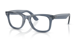 Ray-Ban RX4340V WAYFARER EASE, cor 8223 · Transparente azul escuro