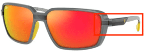 Hastes originais Ray-Ban RB8360M, cor F672 · Cinzento