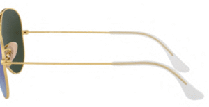 Hastes originais Ray-Ban RB3460 Aviator Flip Out, cor 001 · Dourado