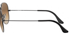 Hastes originais Ray-Ban RB3460 Aviator Flip Out, cor 004 · Gunmetal