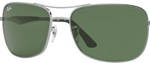 Lentes originais Ray-Ban RB3515, cor 71 · Verde · plástico