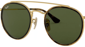 Lentes originais Ray-Ban RB3647, cor G15 · Verde clássico