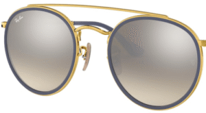 Lentes originais Ray-Ban RB3647, cor 9U · Espelhado cinzento flash degradé