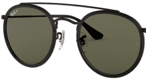 Lentes originais Ray-Ban RB3647, cor 58 · Verde polarizado