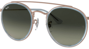 Lentes originais Ray-Ban RB3647, cor 71 · Cinzento azul degradé