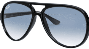 Lentes originais Ray-Ban RB4125 Cats, cor 3F · Azul degradé