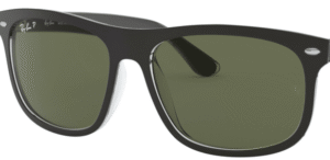 Lentes originais Ray-Ban RB4226, cor 9A · Verde polarizado · plástico