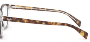 Hastes originais Ray-Ban RB5362, cor 5082 · Superior havana sobre transparente