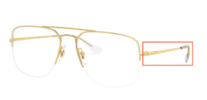 Hastes originais Ray-Ban RB6441 THE GENERAL GAZE visão, cor 2500 · Arista