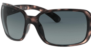 Lentes originais Ray-Ban RB4068, cor 3M · Azul degradé