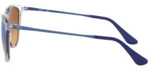 Hastes originais Ray-Ban RB9547S Junior JUNIOR ERIKA, cor 7029 · Transparente