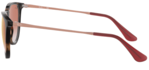 Hastes originais Ray-Ban RB9547S Junior JUNIOR ERIKA, cor 7047 · Havana