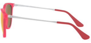 Hastes originais Ray-Ban RB9547S Junior JUNIOR ERIKA, cor 7009 · Fuxia fluo transparente rubber