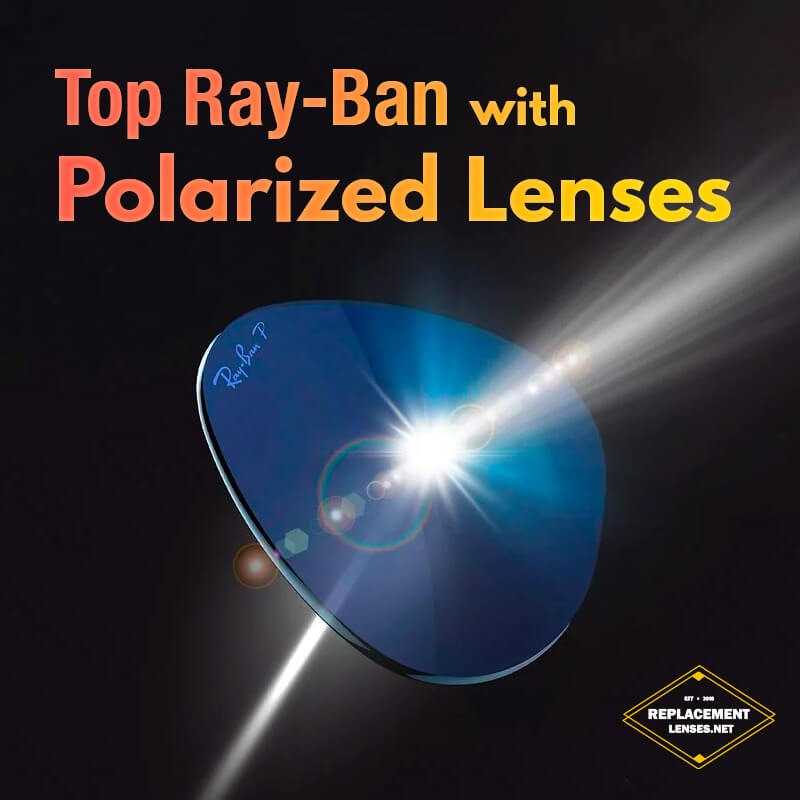 Top Ray-Ban com lentes polarizadas