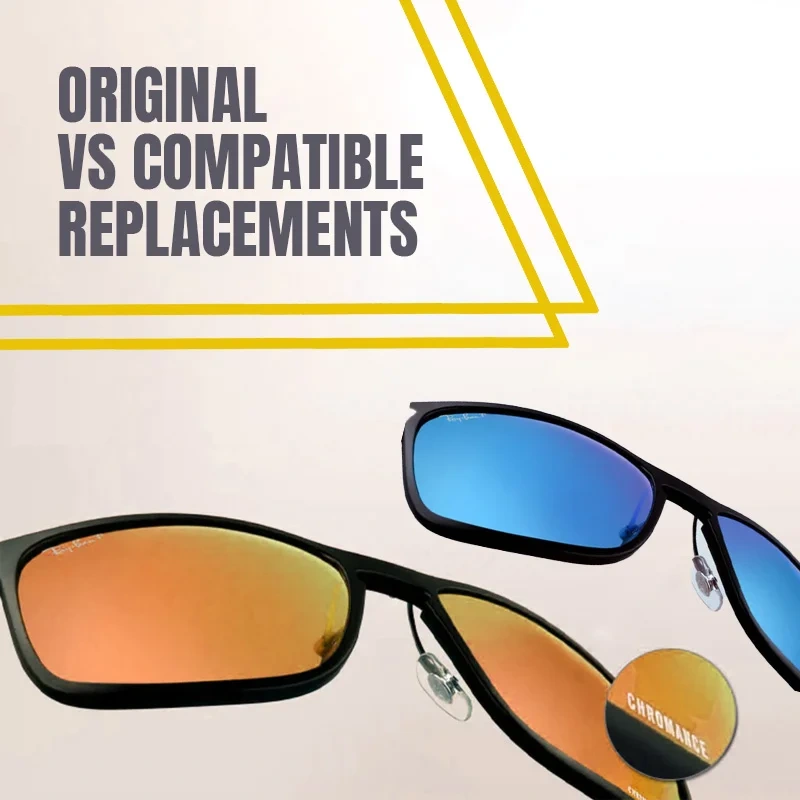 Peças sobresselentes Ray-Ban originais ou compatíveis: qual é a melhor solução para os seus óculos Ray-Ban?
