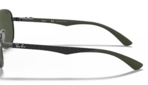 Hastes originais Ray-Ban RB8313 Carbon Fibre, cor 004/N5 · Gunmetal