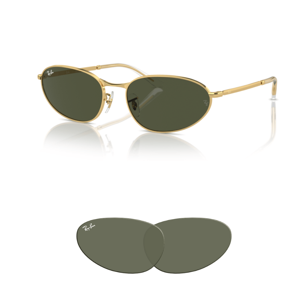 Lentes de reposição originais Ray-Ban RB3734