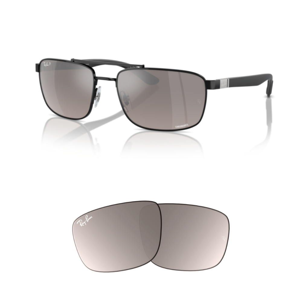 Lentes de reposição originais Ray-Ban RB3737CH