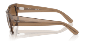 Hastes originais Ray-Ban RB0947S Carlos, cor 6640 · Transparente castanho claro