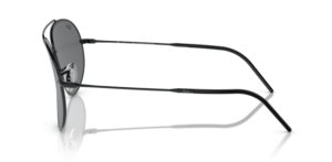 Hastes originais Ray-Ban RB0101S Aviator Reverse, cor 002 · Preto