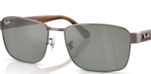 Lentes originais Ray-Ban RB3750, cor 40 · Verde