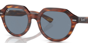Lentes originais Ray-Ban RB4399 Gina, cor 62 · Azul claro