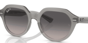 Lentes originais Ray-Ban RB4399 Gina, cor M3 · Cinzento degradé polarizado