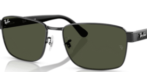 Lentes originais Ray-Ban RB3750, cor 31 · Verde