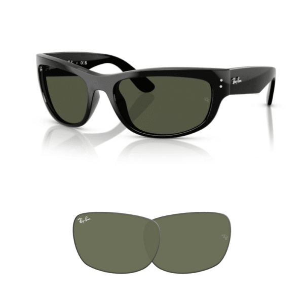 Lentes de reposição originais Ray-Ban RB2289 Mega Balorama