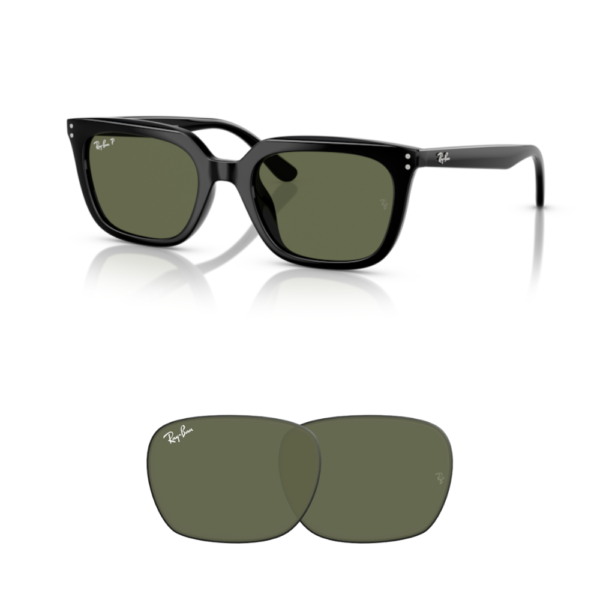 Lentes de reposição originais Ray-Ban RB4439D